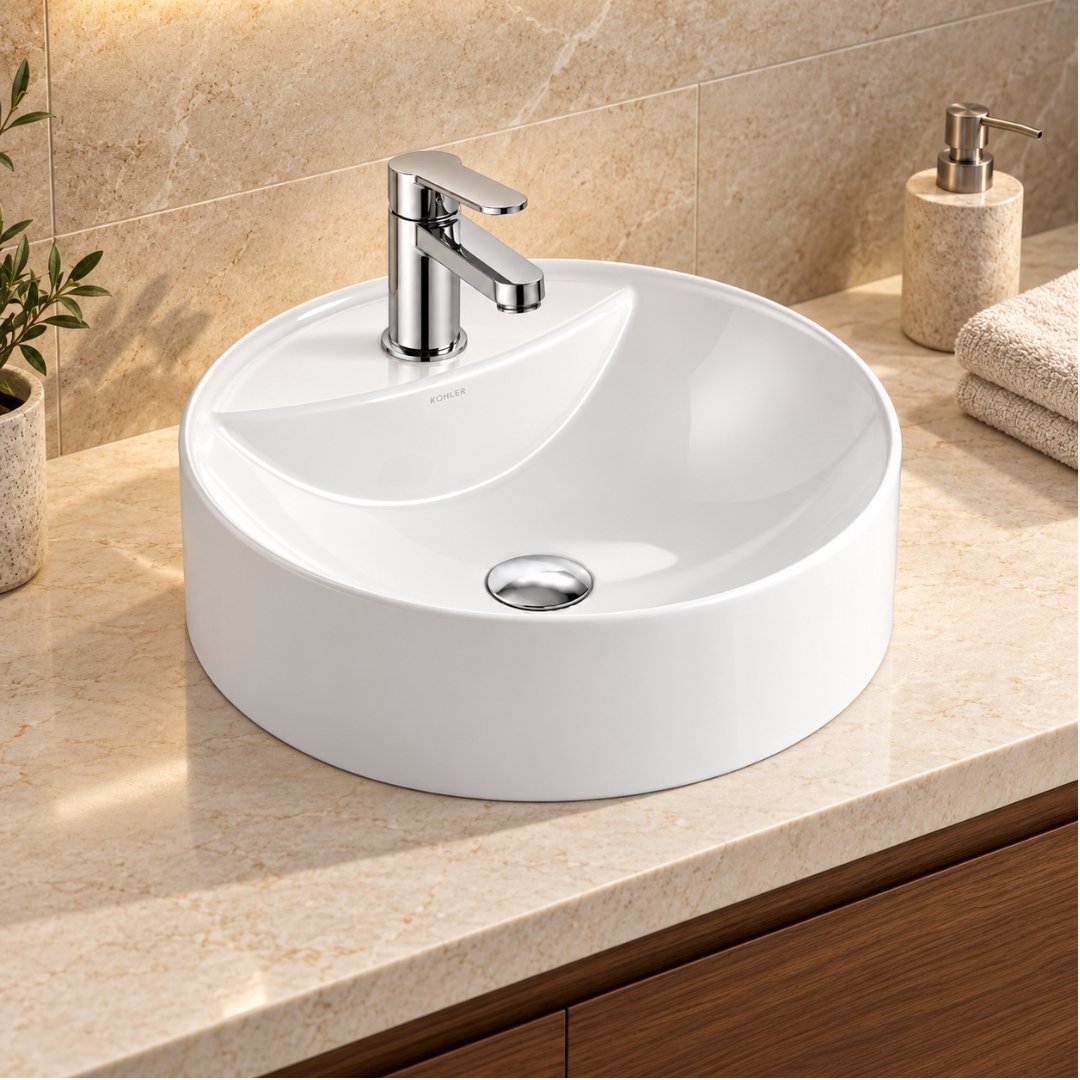 Kohler Ko - Chalice Round K-29024IN-1-0, table top basin (view 2)